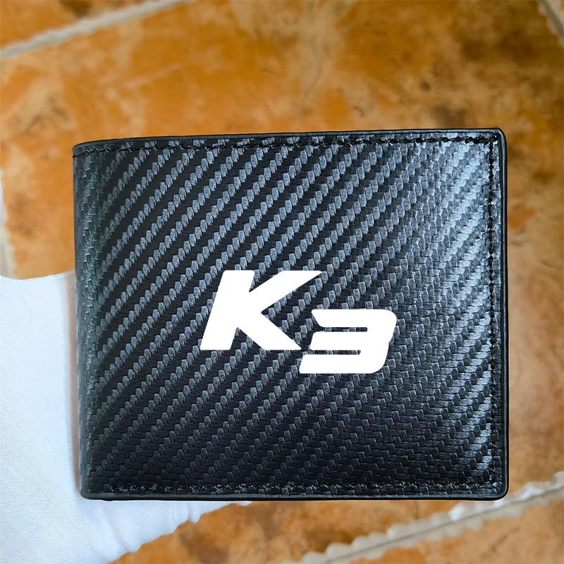 näiteks kia k2 K3 K5 K7 K9 K900 auto süsinikkiust nahast rahakott Kaardi pakett - 2