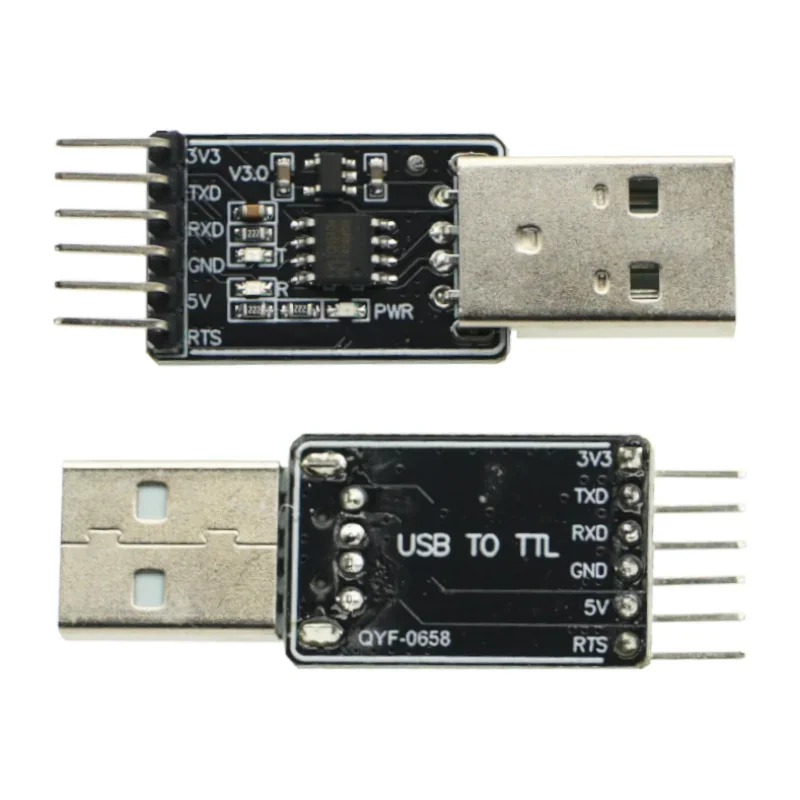 USB TTL Serial Port Moodul CH340N CH340 Kiip Integreeritud 5V 3,3 V Konverter-Adapter FS-USB-UTTL UUS - 0