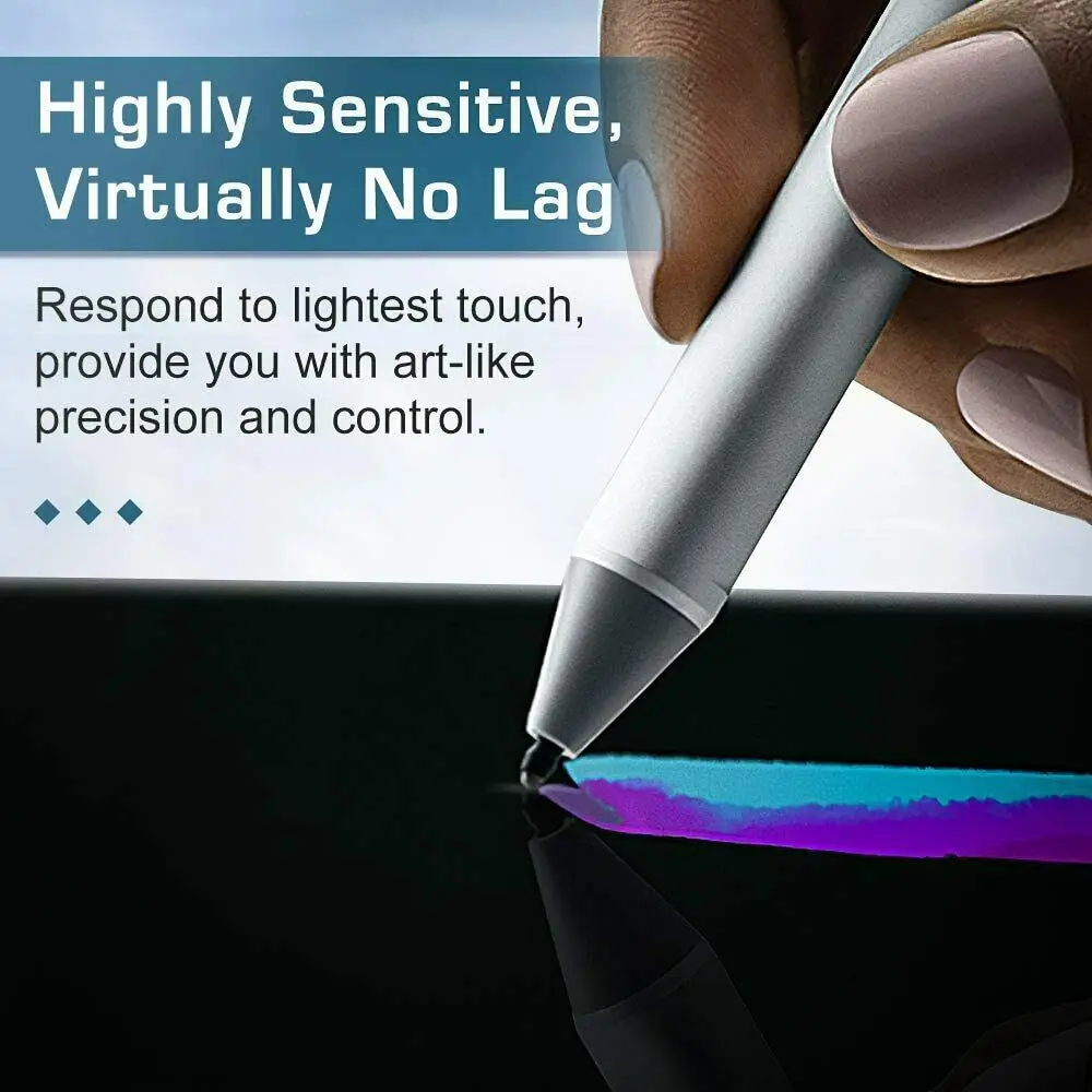 3TK HB Täitke Vastupidav Pen riikliku rakendusasutuse Kõrge Tundlikkus Pind Pro4/5/6/7 Surface Pro Trahvi Pind Pen Vihjeid Asendada - 5