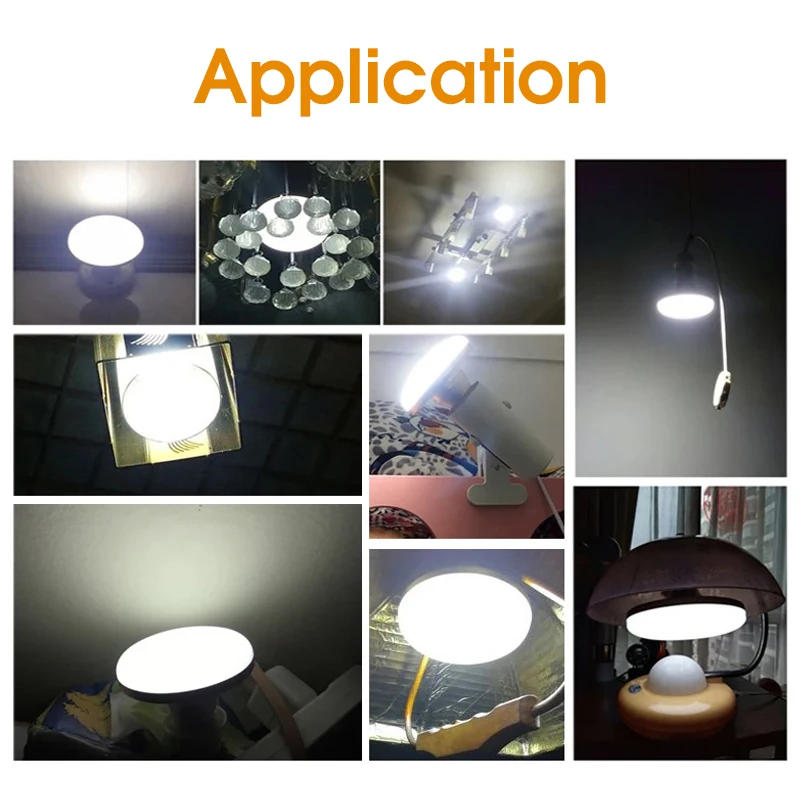 E27 LED Pirn Kodu Led Lamp, 220v 15W 20W 40W 50W 60W sisevalgustus bombillas Ampull Pirn Põleb Garaaž, Köök, elutuba - 5