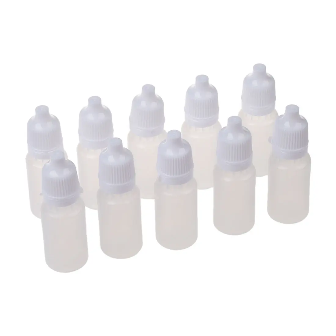 10 Tk 10 ML 1/3 OZ LDPE Plastikust Childproof Tilguti Pudelid Õli Emulsioon - 0