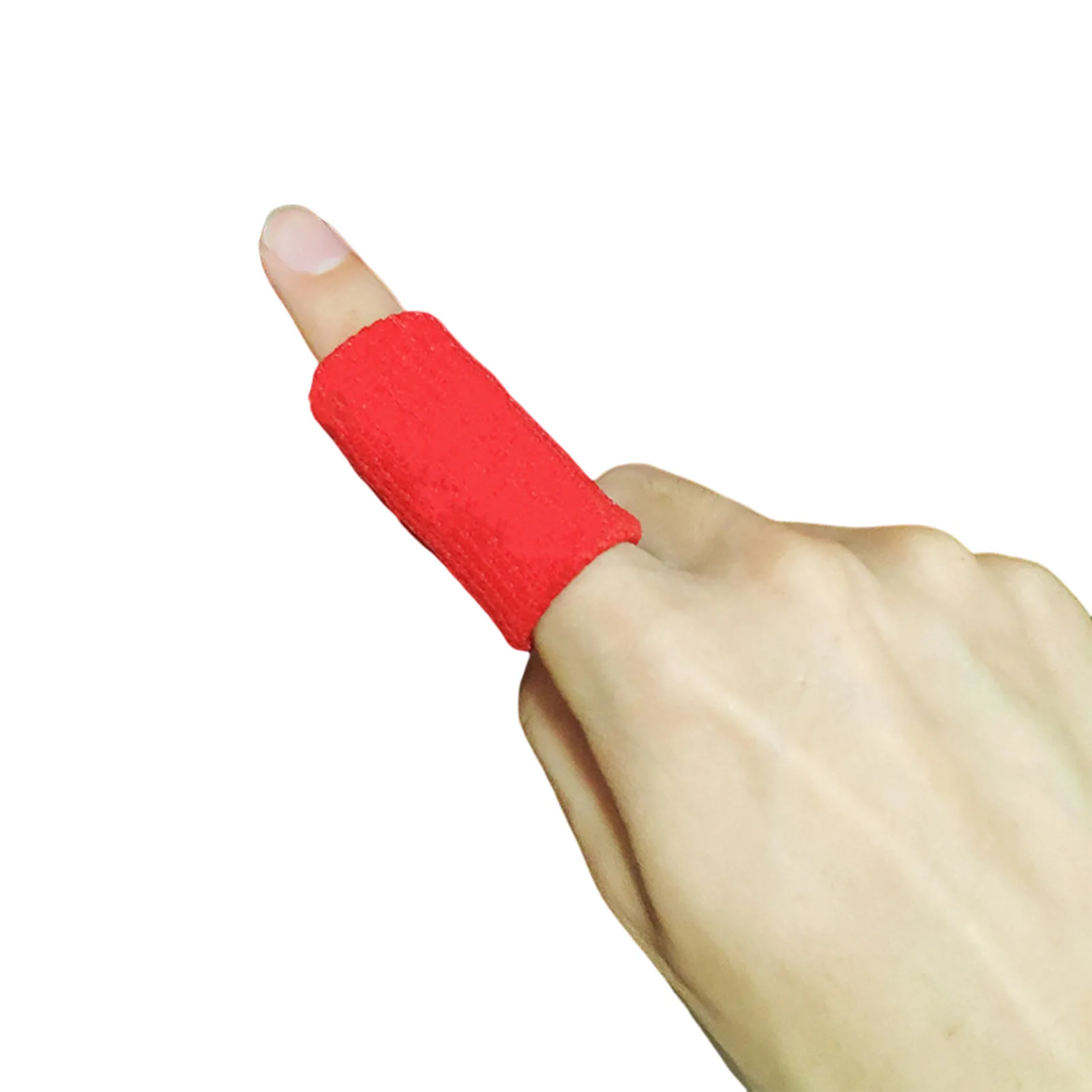 Äsja 5 Tk Sõrme Artriit Varrukad Sõrme Compression Sleeve Hingav Teip Sõrme Tennis Korvpall Kasutada - 0