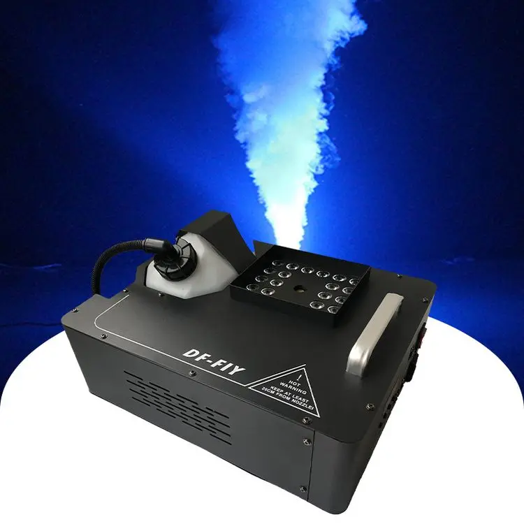 Hot Müük Etapp õhu veerus suitsu masin 1500w RGB 24LED Disco Poole Etapi Udu Masin suitsu masin - 3