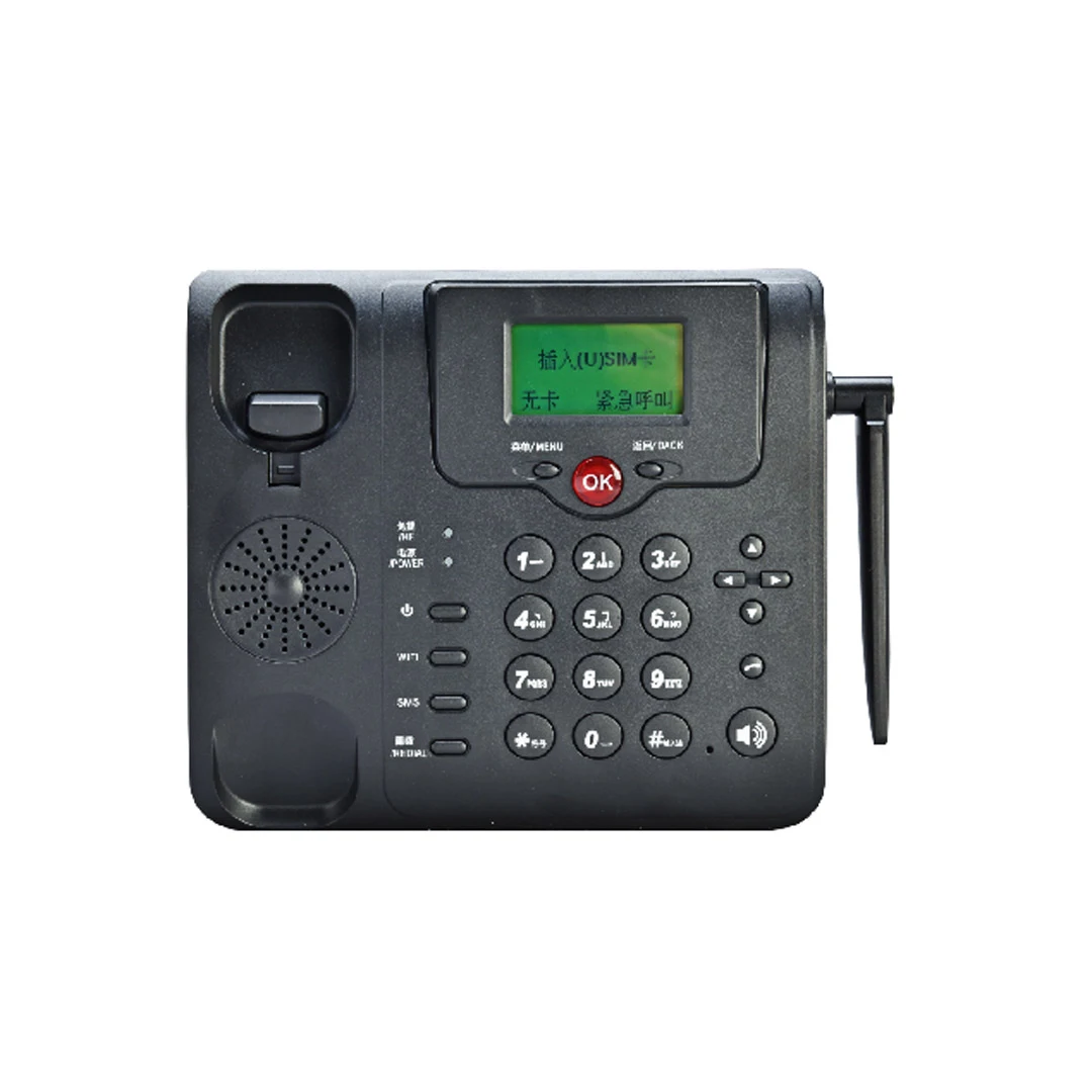 4G VoLTE Wifi Ruuter Juhtmeta Lauatelefoni Kõne Ruuteriga Hotspot Lairibaühenduse tavatelefoni Wireless Desktop Telefoni Sim-kaardi Pesa - 4