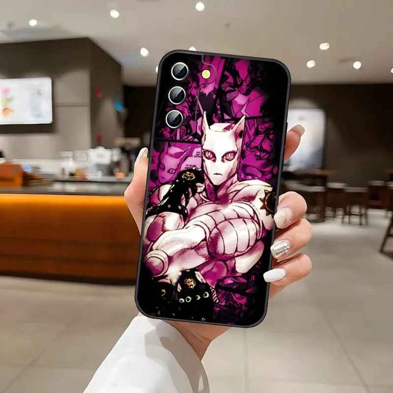 Killer Queen Yoshikage Kira Jojo Telefon Case For Samsung Galaxy S23 S21 S22 S20 S30 Ultra Fe S8 S9 S10 Lisa 20 10 Pro Plus Kate - 2