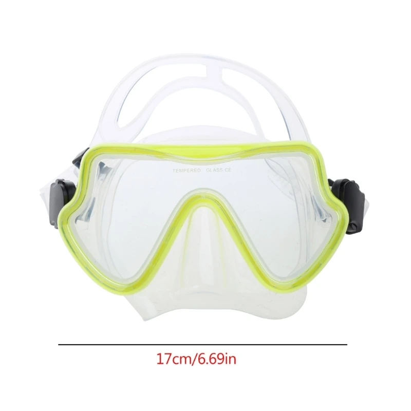 Mask Ja Snorkel Vabasukeldumisega Mask Anti-Fog Ujumine Kaitseprillid Avar Vaade Mask - 5