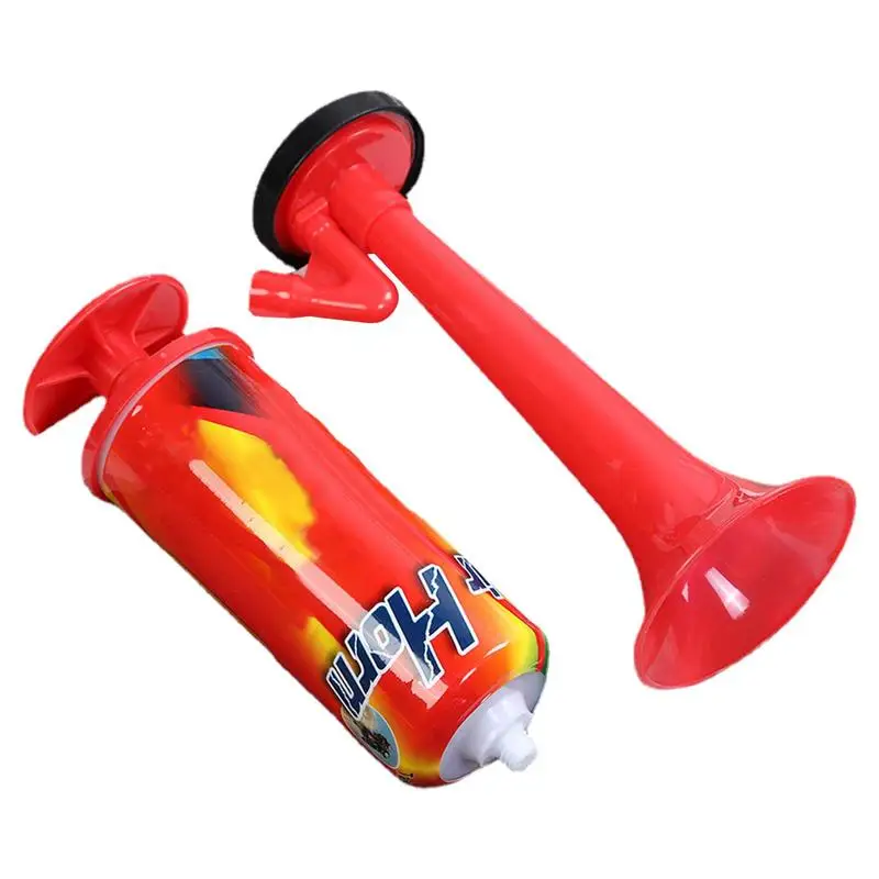 Jalgpall Sarv Plastikust Toru Vuvuzela Madal Hääl Fännid Tuju Jalgpalli Air Horn Kõlar Cheerleading Sarved Push Pumba Gaasi-Õhu Sarved - 1