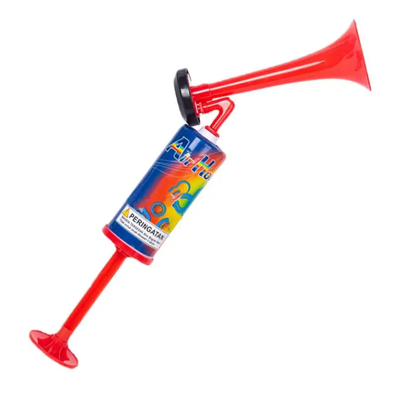 Jalgpall Sarv Plastikust Toru Vuvuzela Madal Hääl Fännid Tuju Jalgpalli Air Horn Kõlar Cheerleading Sarved Push Pumba Gaasi-Õhu Sarved - 2