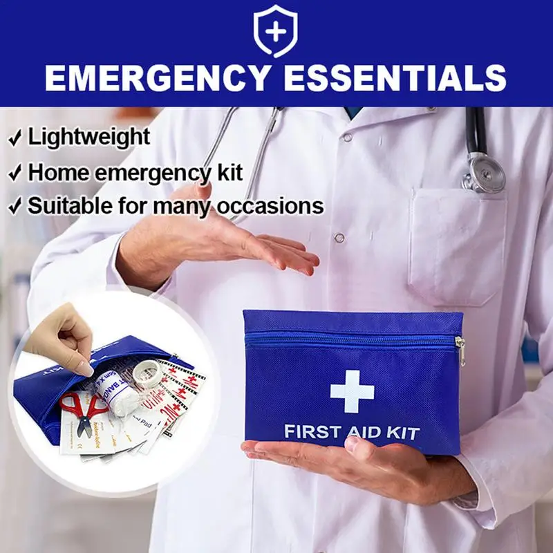 12tk/set Survival Kit First Aid Kit Veekindel Avarii Kott Kaasaskantav Kompaktne Ohutuse annab Laekaga Meditsiin Komplekt - 3