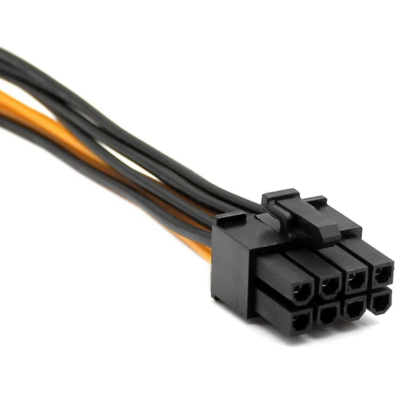 UUE-6 Pack Graafika Kaart 6 Pin, 8-Pin Pcie Adapter, Juhe (GPU Video Graafika Kaart Power Cable) 7.8 Tolli - 4
