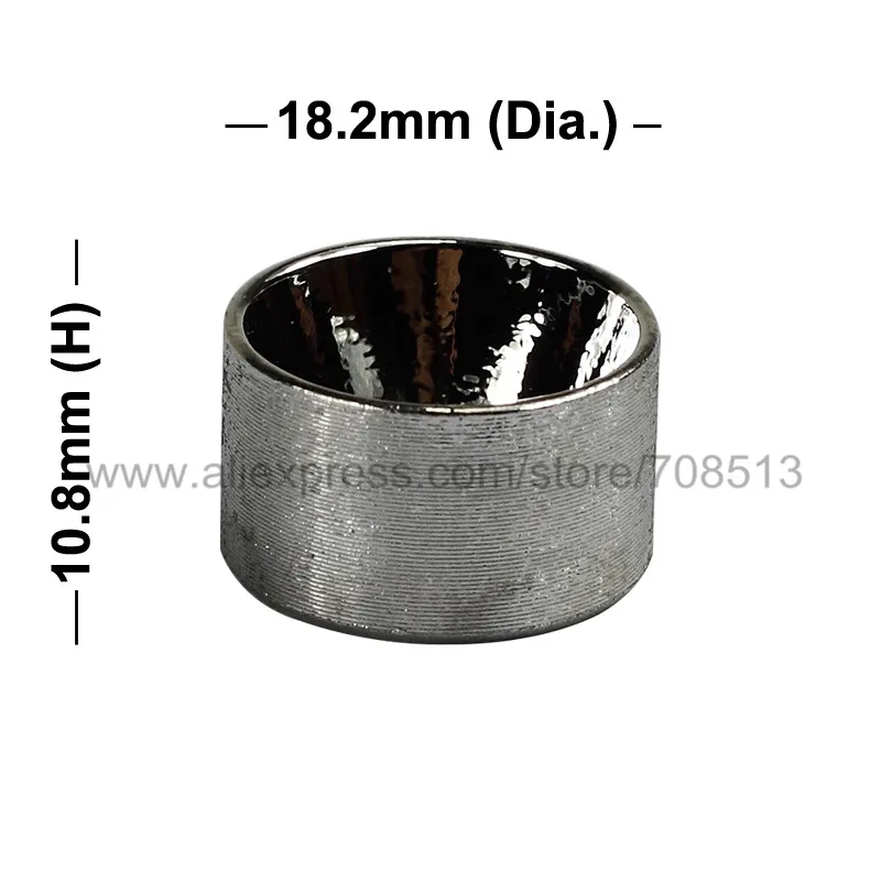 18,2 mm(D) x 10.8 mm(H) OP Alumiiniumist Reflektor jaoks CREE XML - 2