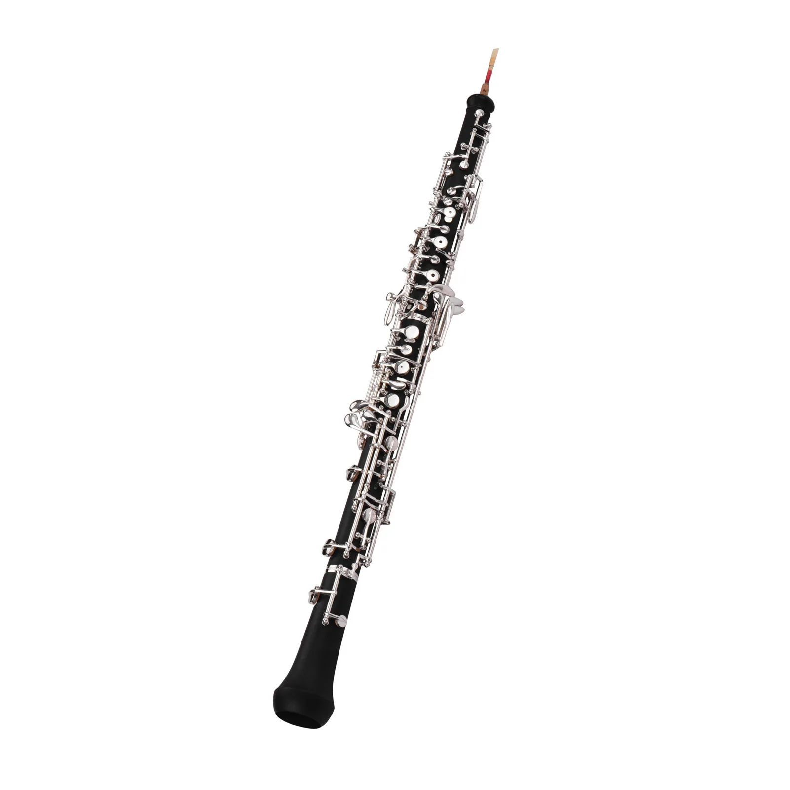 Professionaalne Oboe C Klahvi Semi-automatic Stiilis nikeldatud Võtmed Woodwind Vahend Oboe Naha Puhul Kott - 1