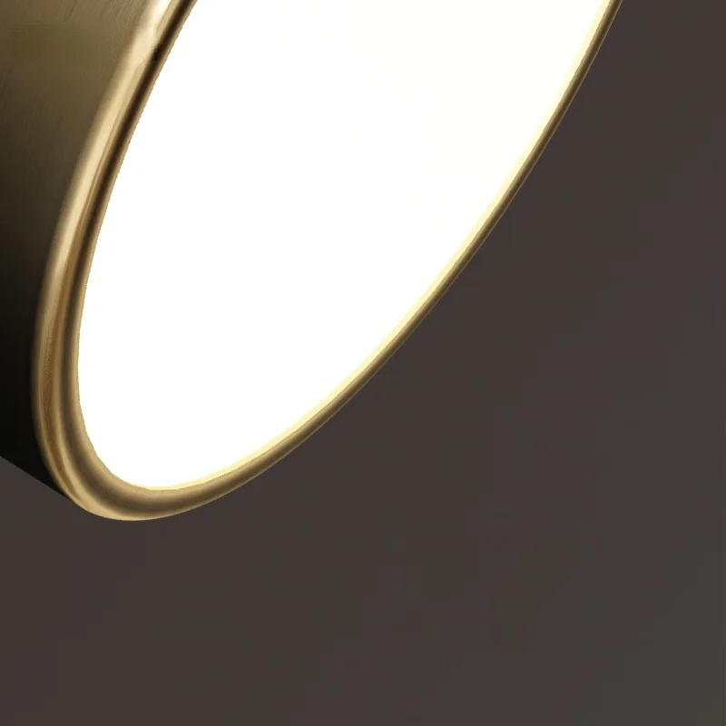 Lihtne Lae Lamp LED Magamistuba, elutuba Söögituba Vahekäiguga Raku Kerge Avanevat Rõdu Ring Vask Kulla Kodu Kaunistamiseks Lamp - 4
