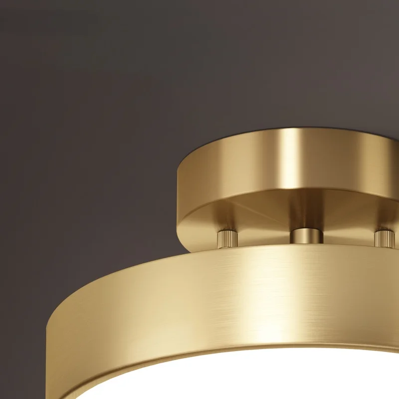 Lihtne Lae Lamp LED Magamistuba, elutuba Söögituba Vahekäiguga Raku Kerge Avanevat Rõdu Ring Vask Kulla Kodu Kaunistamiseks Lamp - 5