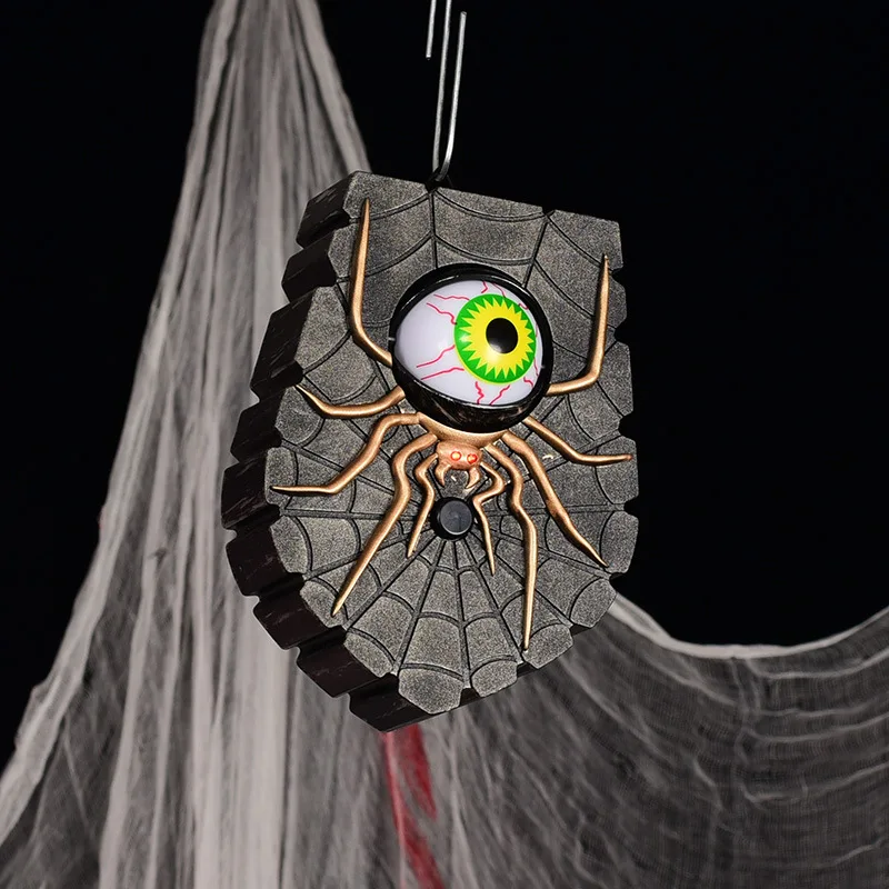 Halloween Teenetemärgi Spider Pidu Tarvikud Naerukoht Rekvisiidid Kodu Sündmuste Halloweeni Dekoratsioonid Kuma Retsept Glow-in-the-tume - 3