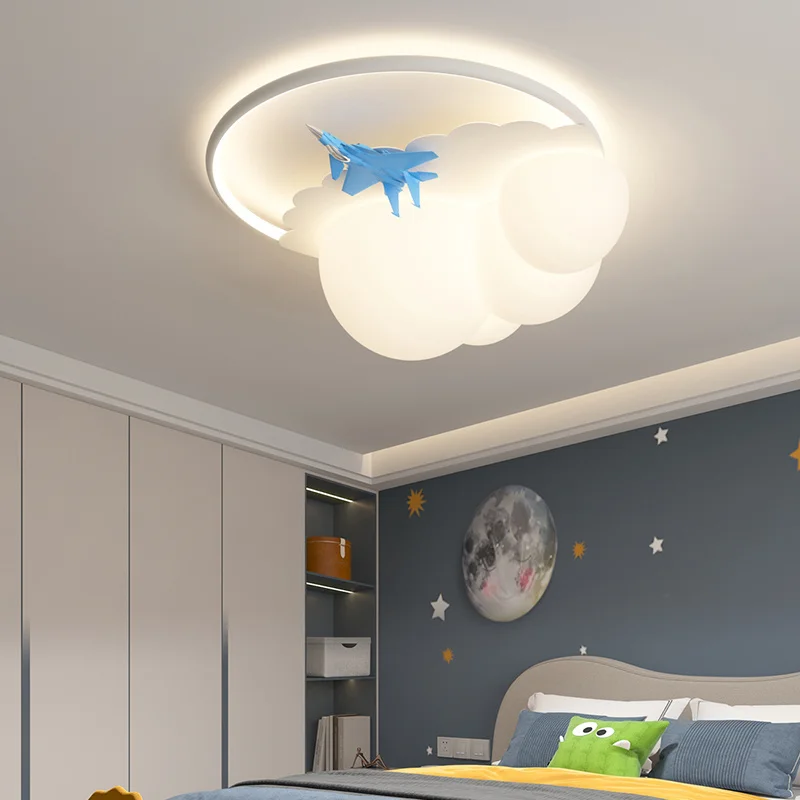 Lapse Lambid Kaasaegsete LED-Lühter Tuled Magamistuba elutuba Köök Lennuk Lusters Home Decor Sise-sisevalgustus - 1