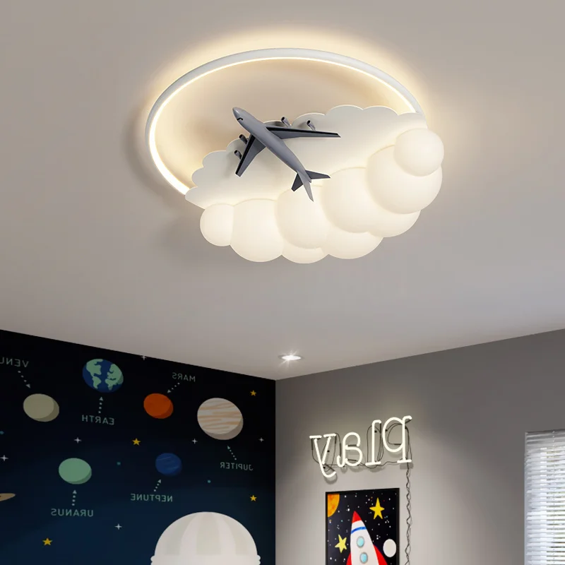 Lapse Lambid Kaasaegsete LED-Lühter Tuled Magamistuba elutuba Köök Lennuk Lusters Home Decor Sise-sisevalgustus - 3