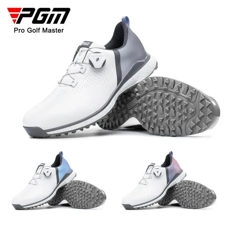 PGM uus golf kingad, meeste kingad nupp pits popkorni midsole softsole tossud veekindel kingad - 1