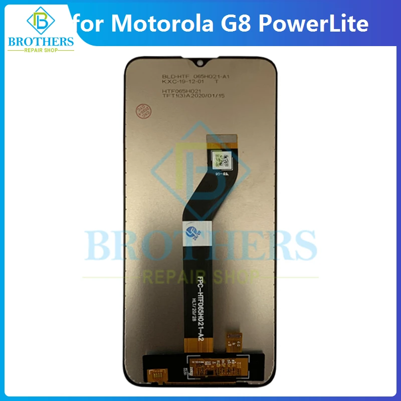 Motorola Moto G8 Võimsus Lite LCD Ekraan Puutetundlik Digitizer jaoks Moto XT2055-2 G8PowerLite LCD Assamblee Telefon Osad Testitud - 4