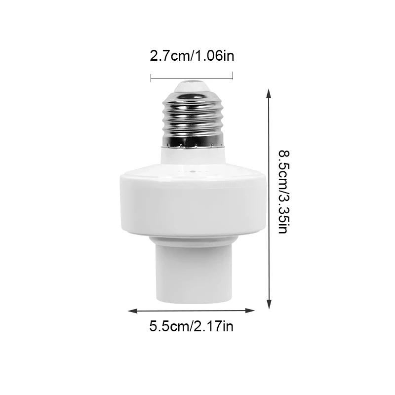 1 Juhtmevaba pult E27 Valguse Pesa Lamp Omanik LED Pirnid Lambi Pesa Traadita Valguse Lüliti Komplekt AC180-240V - 5