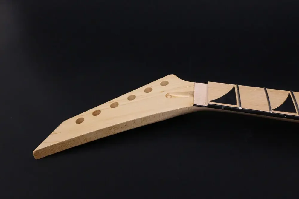 Yinfente Peegelpildis 24Fret Kitarri Kael Maple Fretboard 25.5 Tolline Skaala Polt Kanna Asendamine Pea DIY Projekt Lõpetamata #J8 - 1
