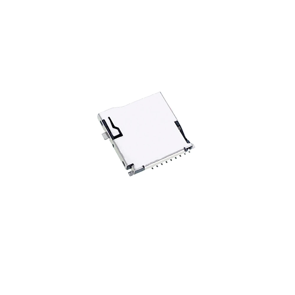 5TK Uus Micro SD Kaardi Istme SMD 9Pin TF Mikro-SD-Kaardi Jootma Socket Connectors Adapter Automaatne PCB Pesa Push/Push Tüüp - 3