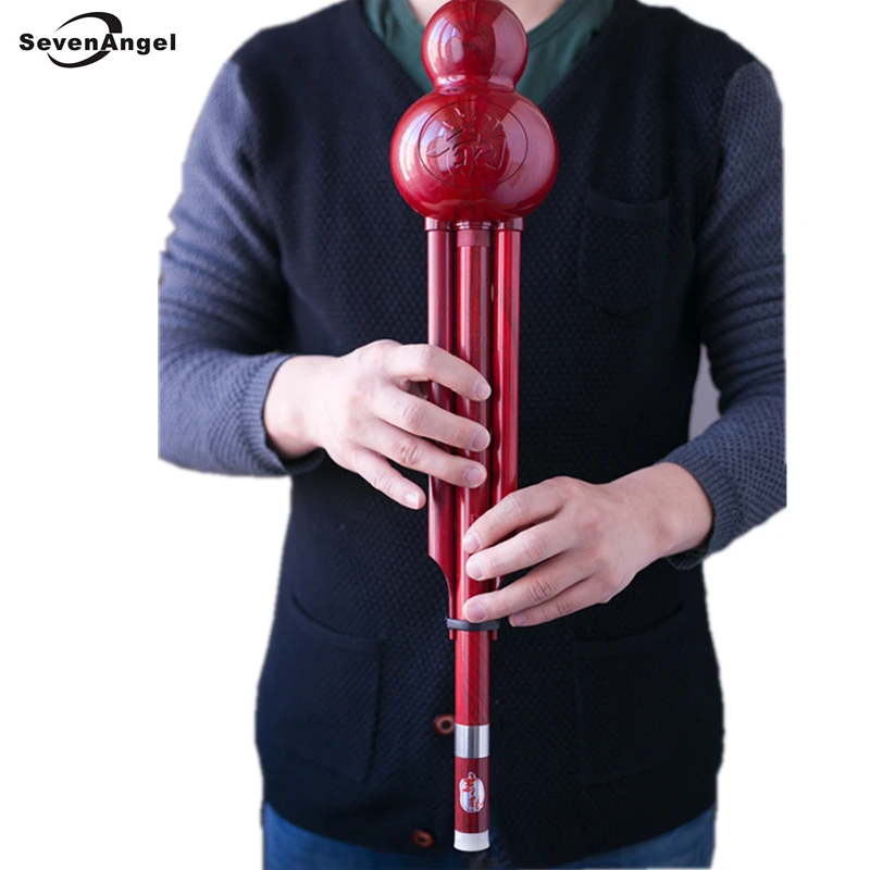 Parem Bass D Võti Hulusi Flööt Jäljendada puit tera Materjal ABS Rahvamuusika Instrumendi Professionaalne Hiina Flauta - 0