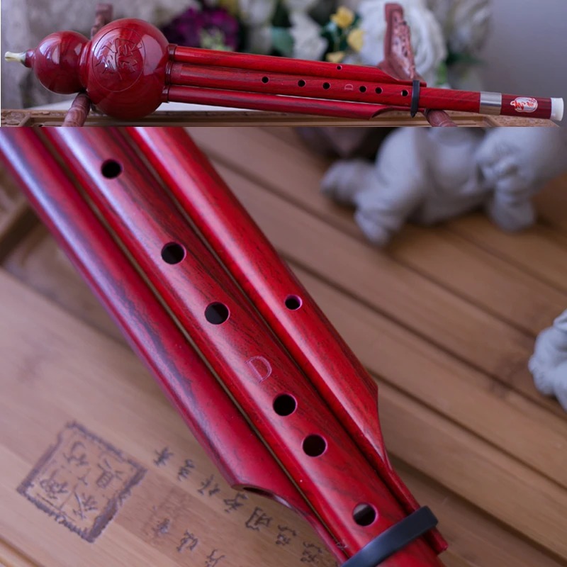 Parem Bass D Võti Hulusi Flööt Jäljendada puit tera Materjal ABS Rahvamuusika Instrumendi Professionaalne Hiina Flauta - 3