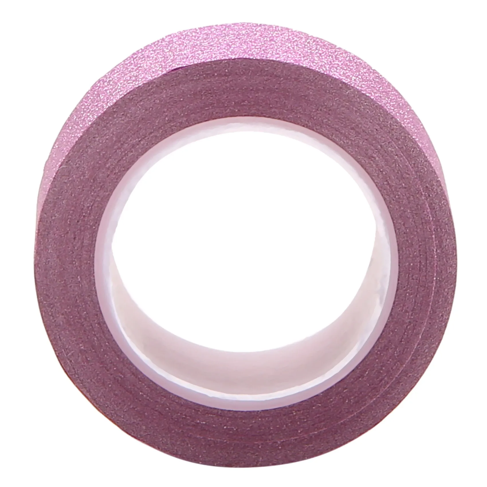 2 x 10M Glitter Washi Teibiga Kinni Isekleepuv Dekoratiivsed Decora Käsitöö DIY Paber-roosa - 3