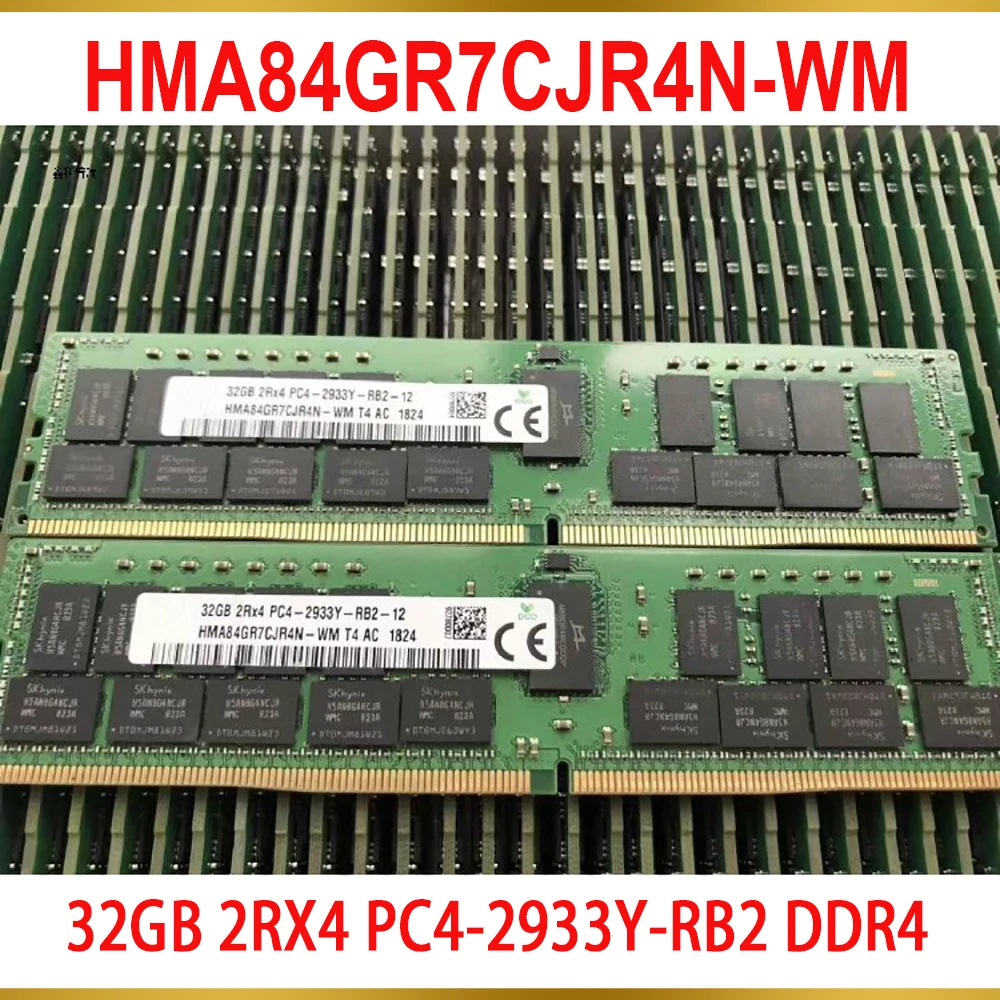 1 Tk SK Hynix RAM 32G 32GB 2RX4 PC4-2933Y-RB2 DDR4 Mälu 2933 DDR4 HMA84GR7CJR4N-WM  - 0