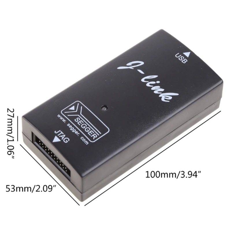 JLink V9 Emulaator Adapter Juhatuse STM32 - USB JTAG Emulaator Siluri Programmeerija Toetada KEIL-IAR ADS - V9 KÄE Emulaator Must - 5